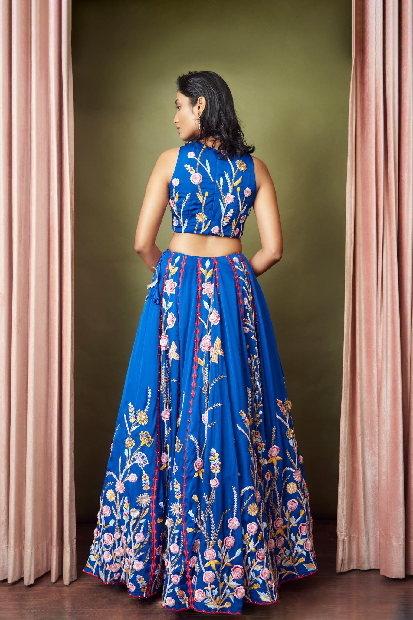 Twilight Floral Lehenga Set