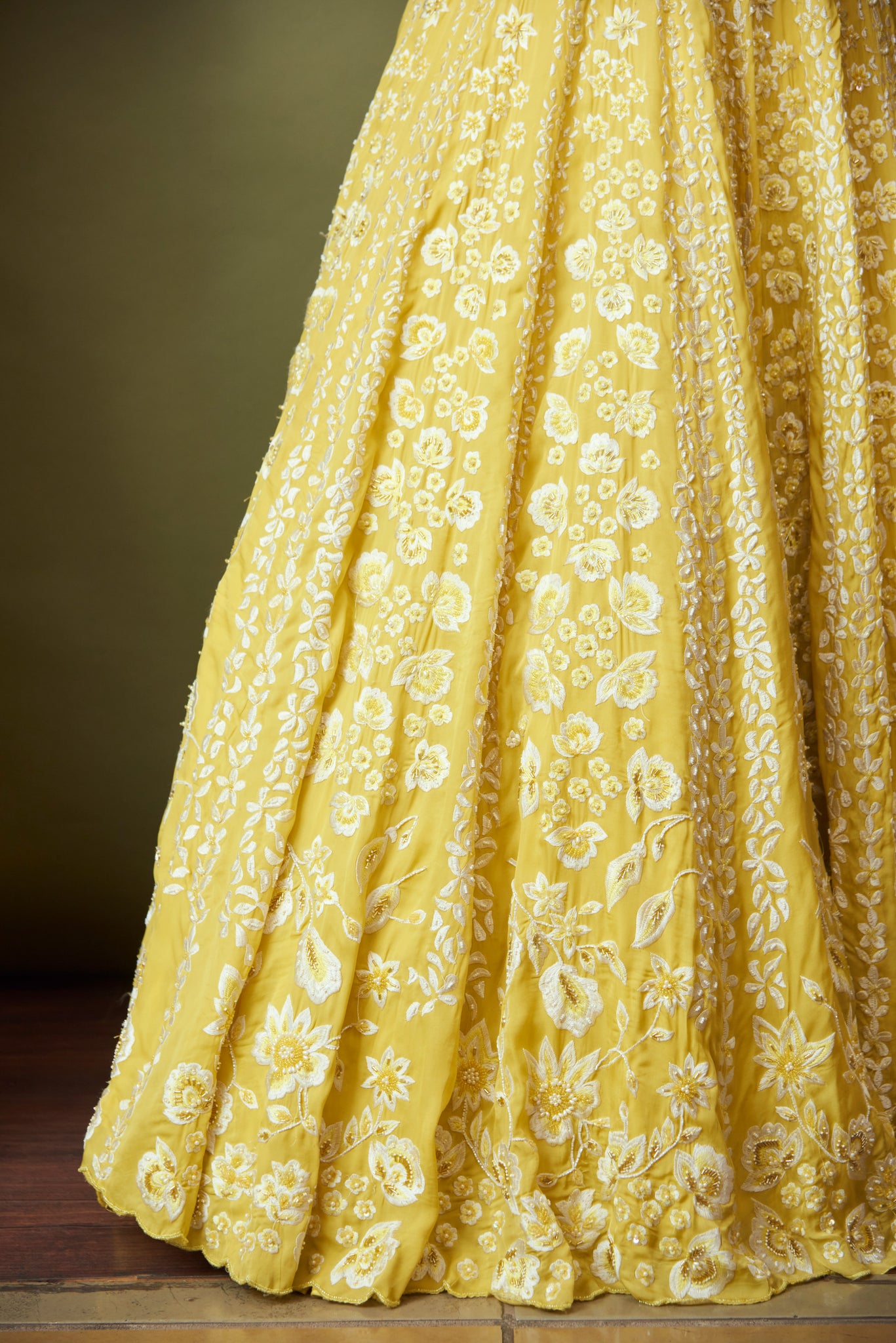 Citrus Bloom Lehenga Set